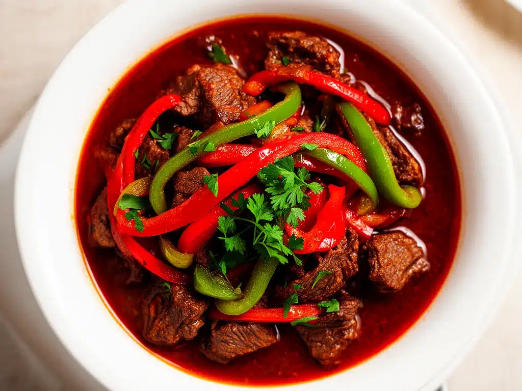 Klassisches Gulasch mit Paprika: 5 Schritte zum Perfekten 4 klassisches Gulasch mit Paprika preparation steps