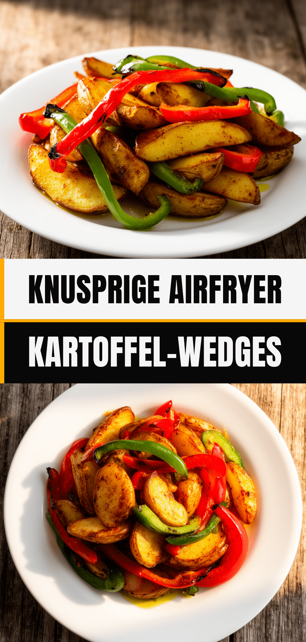 Knusprige Airfryer Kartoffel-Wedges mit Paprika: Das perfekte Rezept 5 Knusprige Airfryer Kartoffel-Wedges mit Paprika recipe