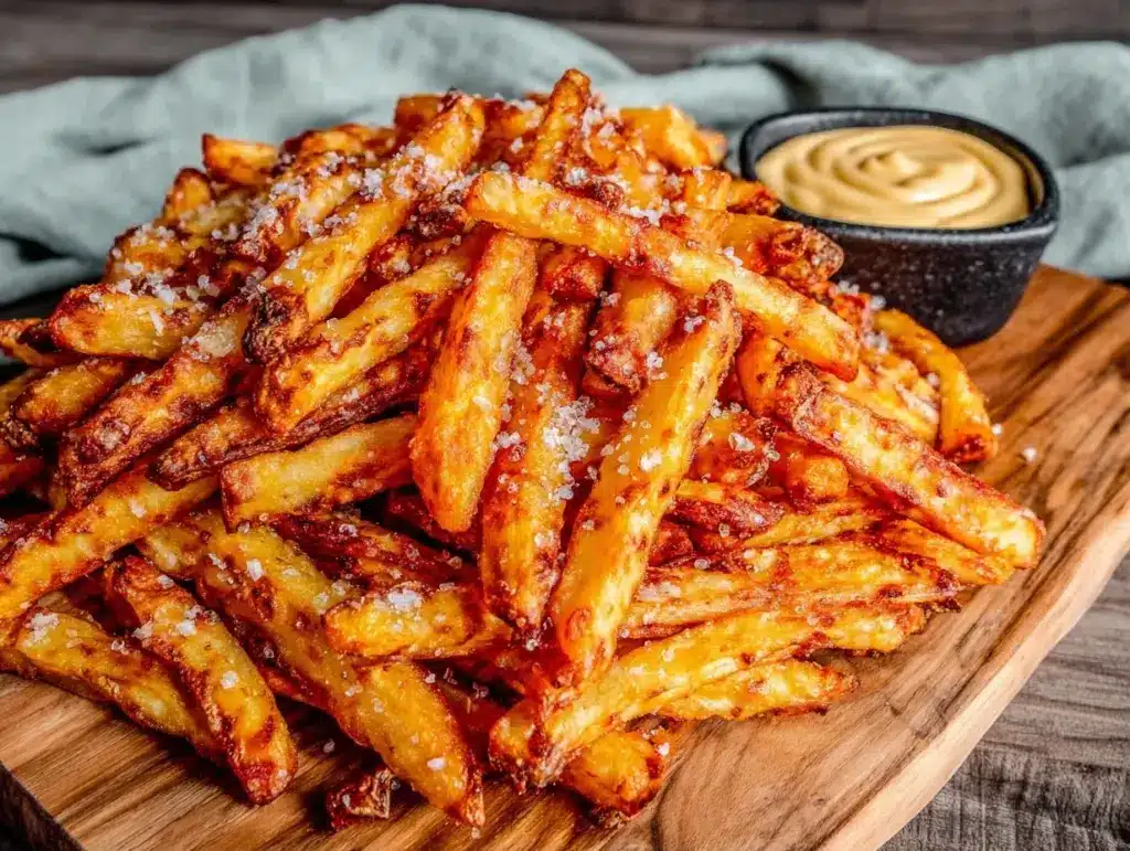 Knusprige Airfryer Pommes ohne Öl - featured image