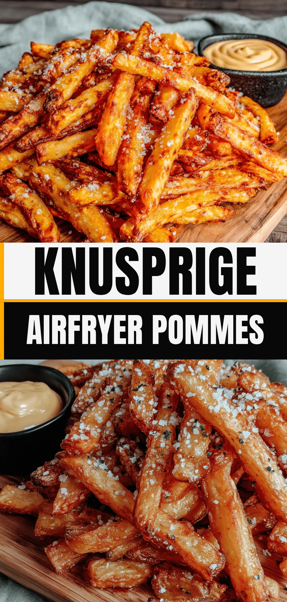 Knusprige Airfryer Pommes ohne Öl: 20 Min 5 Knusprige Airfryer Pommes ohne Öl recipe