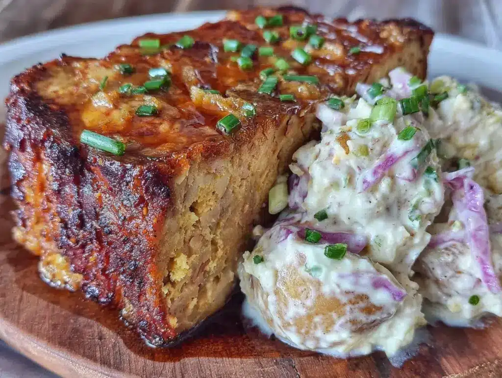 Leberkäse mit Kartoffelsalat - featured image