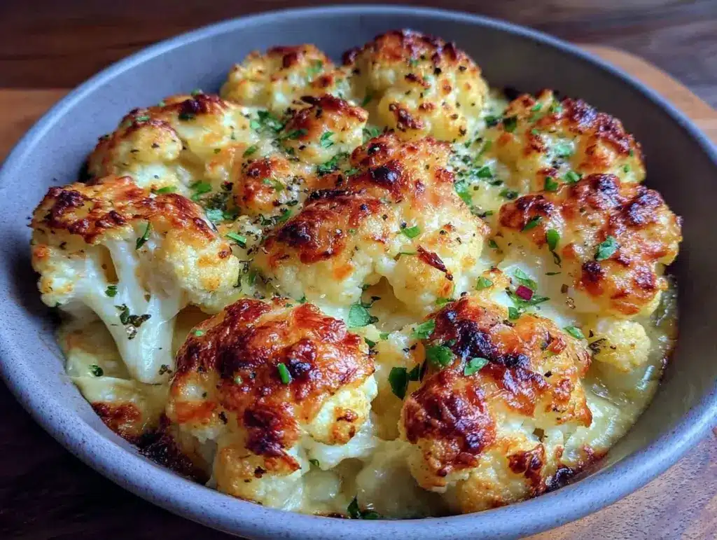 Low-Carb Blumenkohl-Käsegratin - featured image