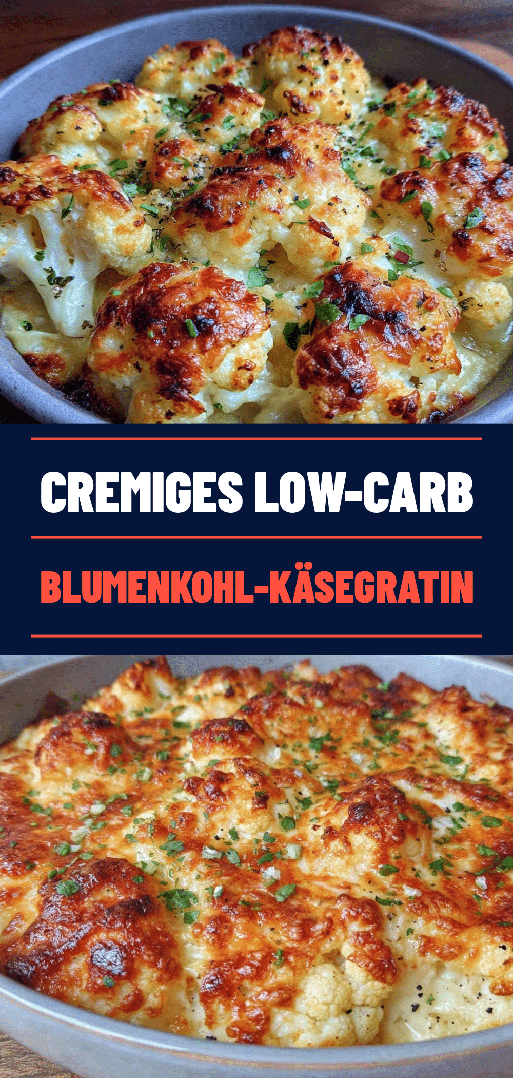 Low-Carb Blumenkohl-Käsegratin: 5 Einfache & Cremige Schritte 5 Low-Carb Blumenkohl-Käsegratin recipe