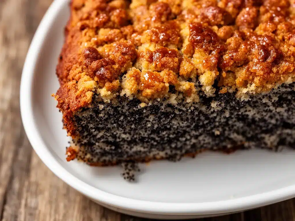 Mohnkuchen mit Streuseln: Das perfekte Oktoberfest-Rezept 4 Mohnkuchen mit Streuseln preparation steps