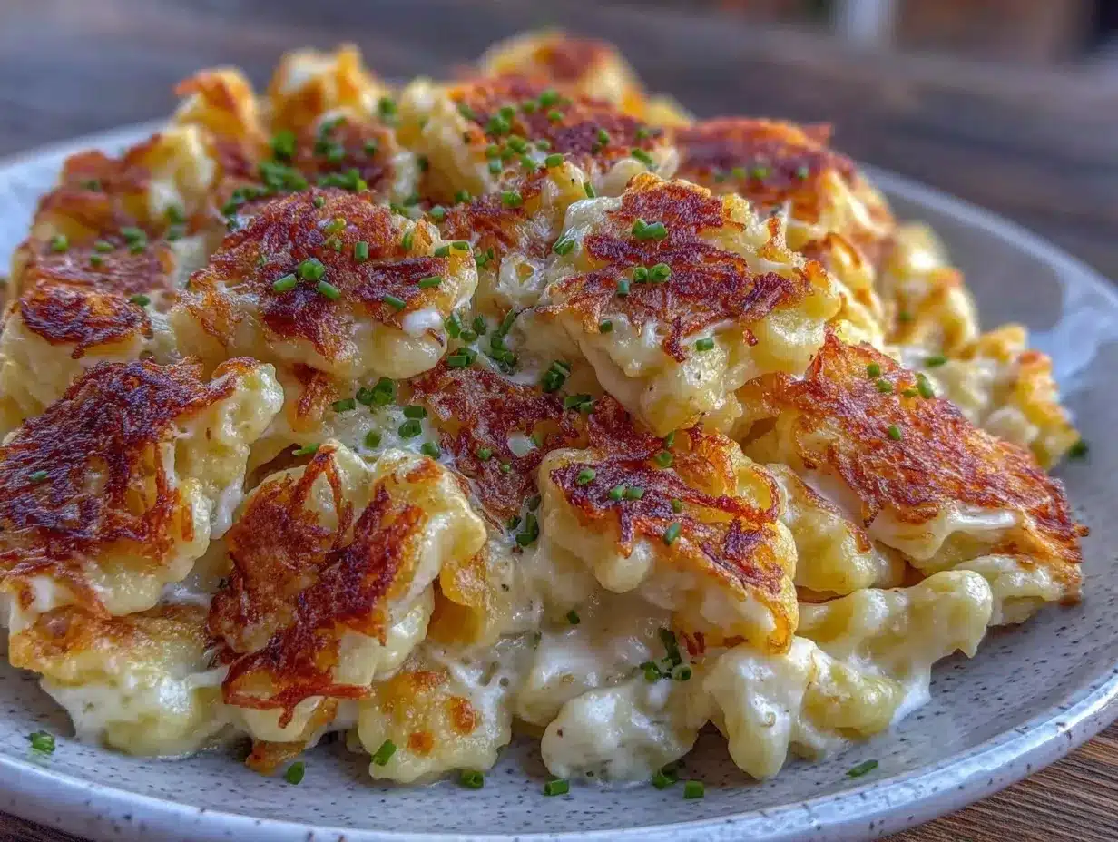 Oktoberfest Käsespätzle mit Röstzwiebeln: Das perfekte Rezept 4 Oktoberfest Käsespätzle mit Röstzwiebeln preparation steps