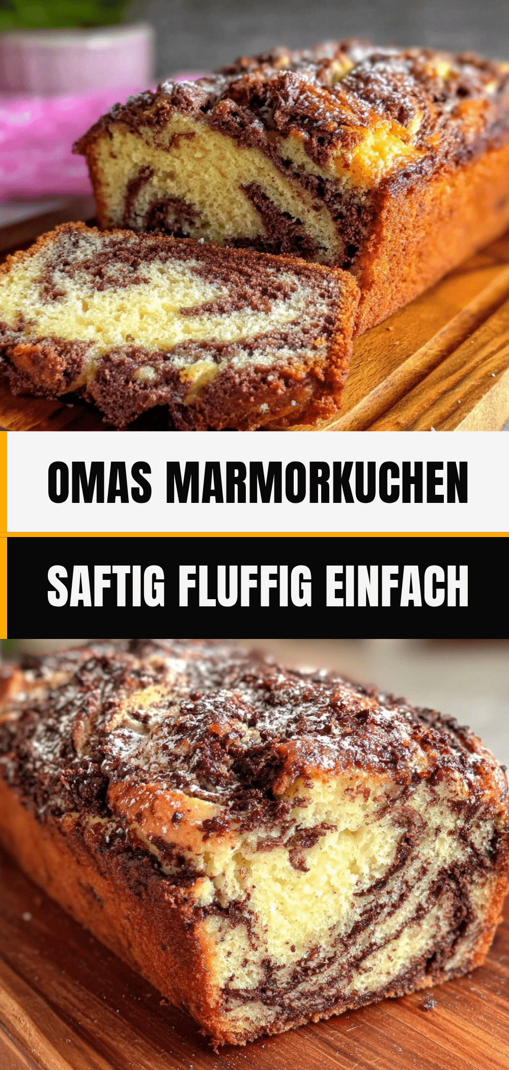 Omas Marble Cake: Das beste, einfache Marmorkuchen-Rezept 5 Omas Marble Cake recipe