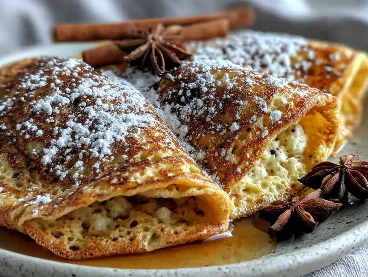 Quark-Pfannkuchen mit Zimt: Die besten 15-Minuten-Rezepte 4 Quark-Pfannkuchen mit Zimt preparation steps