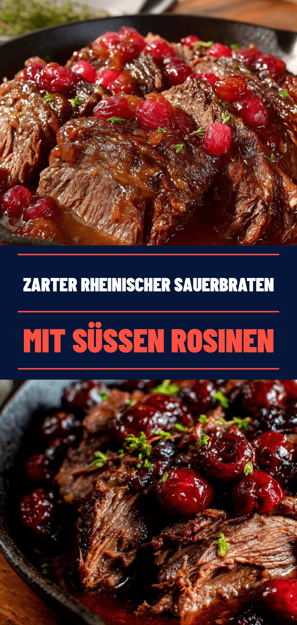 Rheinischer Sauerbraten mit Rosinen: Das perfekte, traditionelle Rezept 5 Rheinischer Sauerbraten mit Rosinen recipe