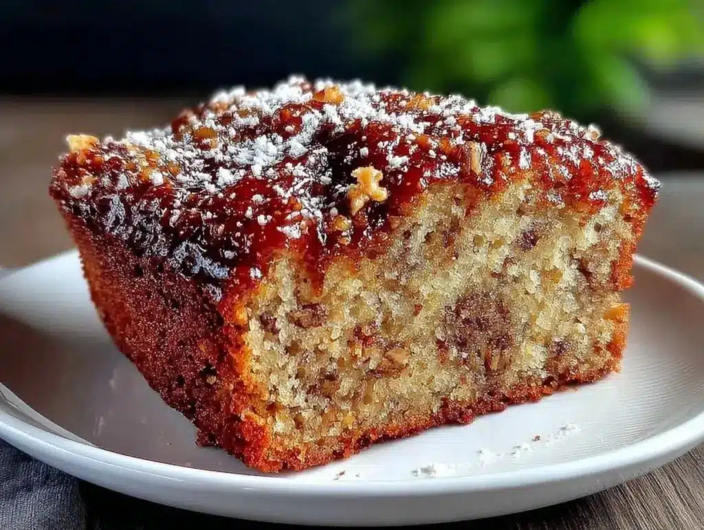 saftiger Bananenkuchen ohne Mixer - featured image