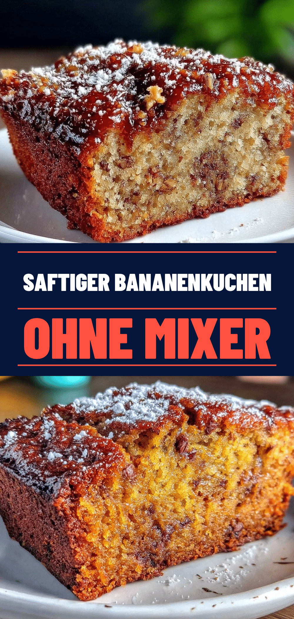 Saftiger Bananenkuchen: Das einfachste Rezept 5 saftiger Bananenkuchen ohne Mixer recipe