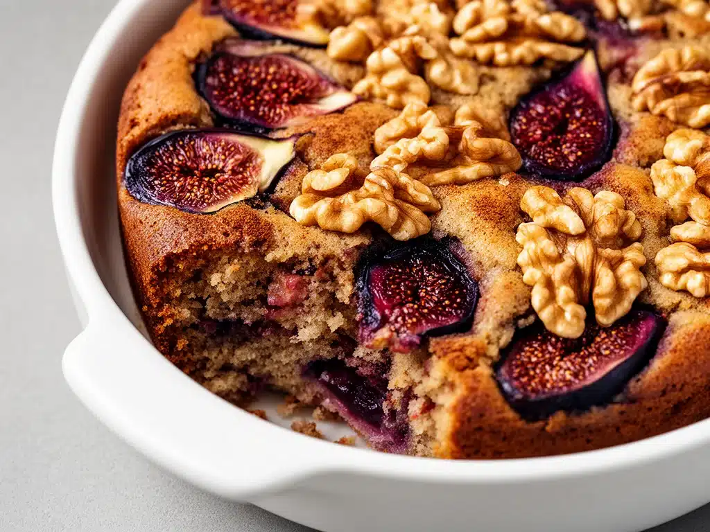 Saftiger Feigen-Walnuss-Kuchen - featured image