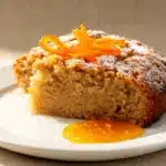 Saftiger glutenfreier Mandelkuchen mit Orange - featured image