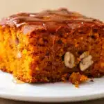 saftiger Kastanien-Kürbis-Kuchen mit Rum - featured image