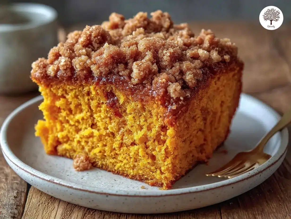 Saftiger Kürbiskuchen mit Zimtstreuseln: Das perfekte Rezept 4 Saftiger Kürbiskuchen mit Zimtstreuseln preparation steps