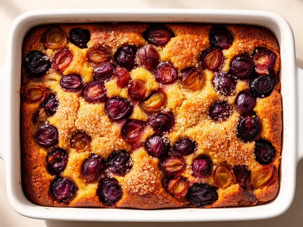 Saftiger Traubenkuchen: Bestes Rezept mit 5 Zutaten 4 saftiger Traubenkuchen preparation steps