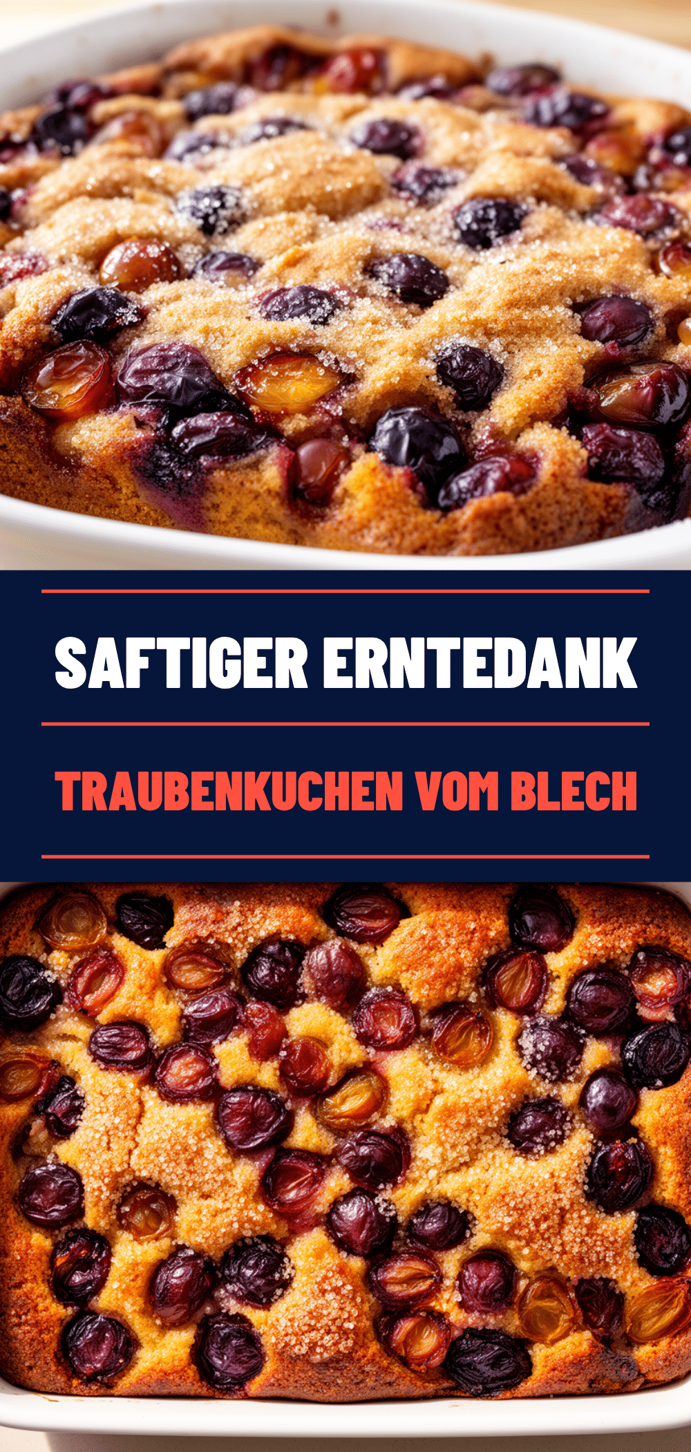 Saftiger Traubenkuchen: Bestes Rezept mit 5 Zutaten 5 saftiger Traubenkuchen recipe
