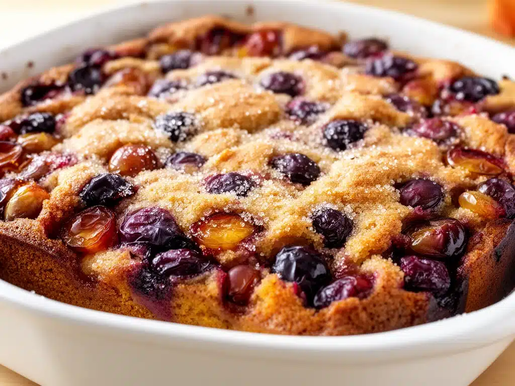 saftiger Traubenkuchen - featured image