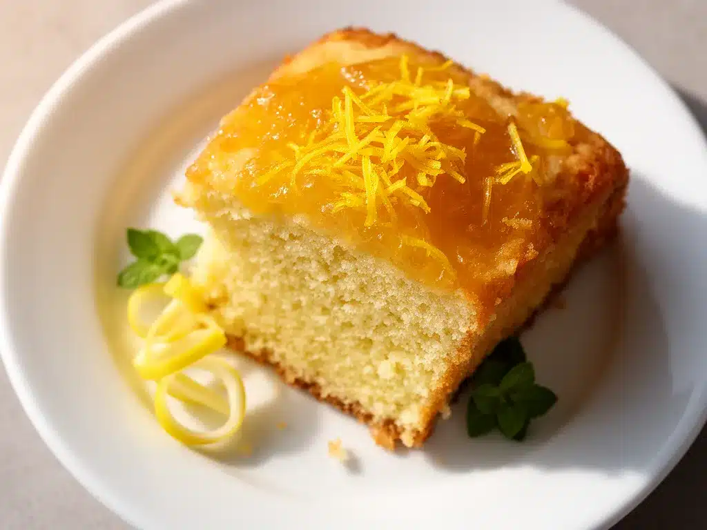 Saftiger Zitronenjoghurtkuchen in 30 Min: Das beste Rezept 4 Saftiger Zitronenjoghurtkuchen preparation steps
