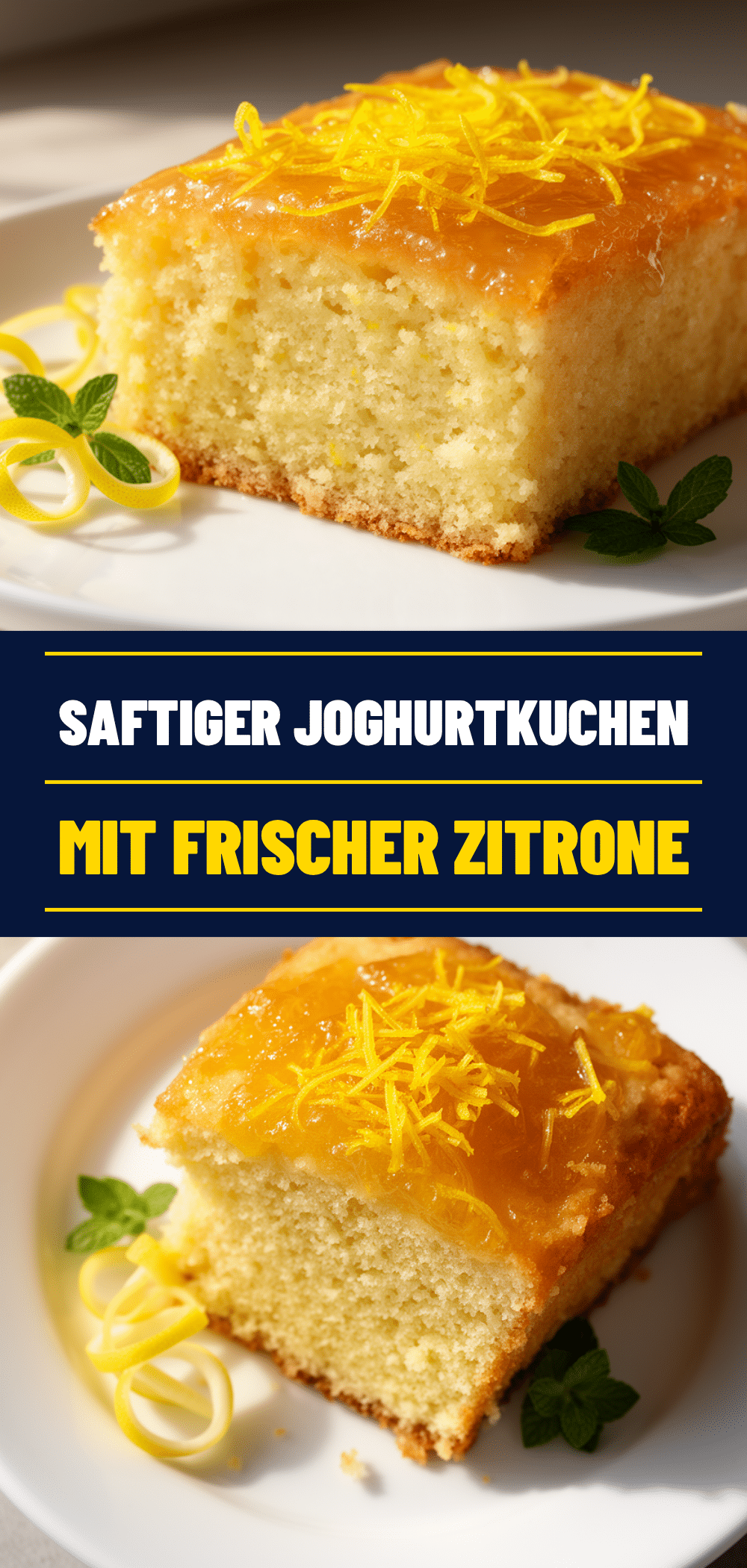 Saftiger Zitronenjoghurtkuchen in 30 Min: Das beste Rezept 5 Saftiger Zitronenjoghurtkuchen recipe
