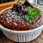 Schokoladen-Mousse mit Meersalz - featured image