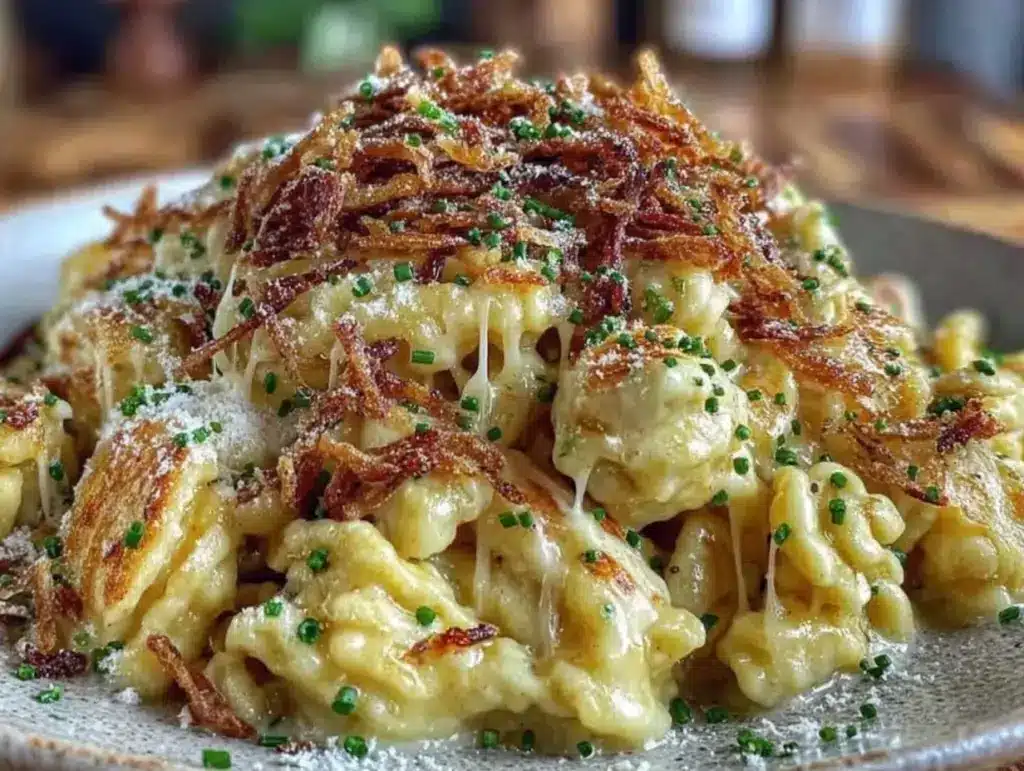 Schwäbische Käsespätzle - featured image