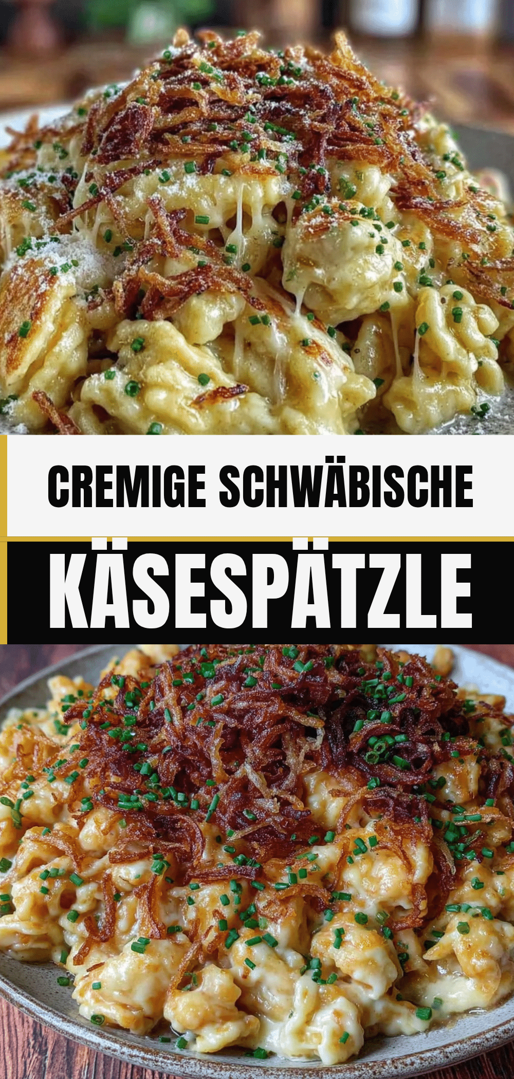 Schwäbische Käsespätzle: 25 Min cremig & einfach 5 Schwäbische Käsespätzle recipe