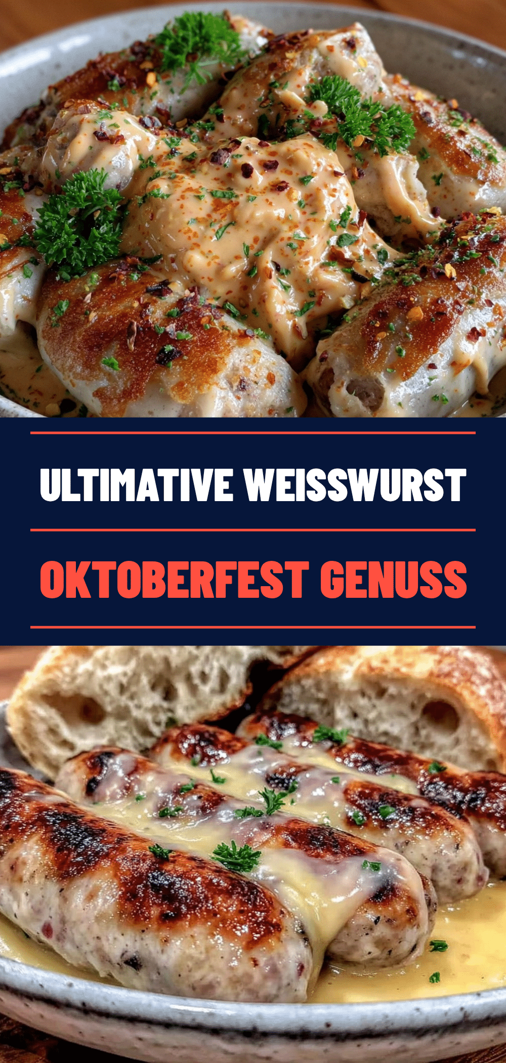 Traditionelle Weißwurst: Der perfekte süße Senf 5 Traditionelle Weißwurst recipe