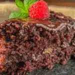 ultra-saftiger Schokoladenkuchen mit Ganache - featured image