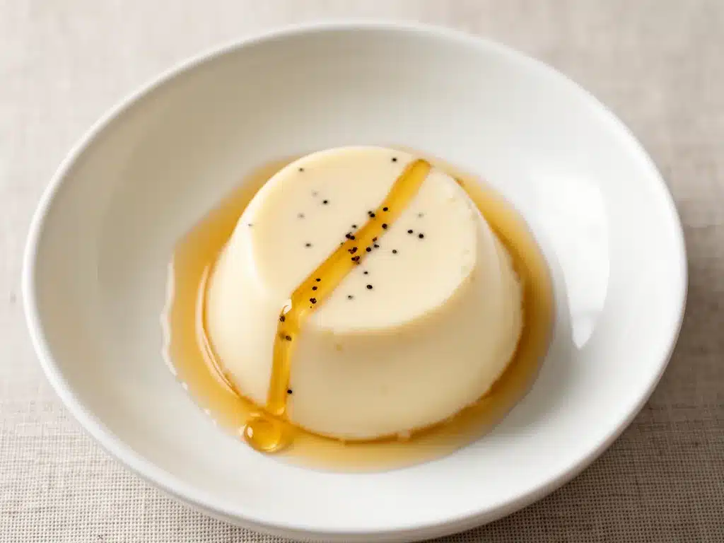 Cremige Vanille Panna Cotta: Einfach in 10 Min 4 Vanille Panna Cotta preparation steps