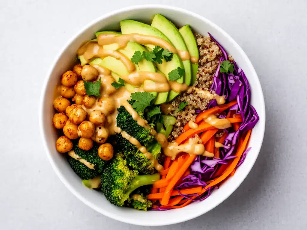 Vegane Buddha Bowl mit Tahini: Das perfekte Rezept 4 vegane Buddha Bowl mit Tahini preparation steps
