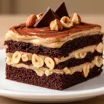 vegane Nuss-Nougat-Torte - featured image