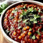 vegetarische Linsenbolognese mit Karotten - featured image