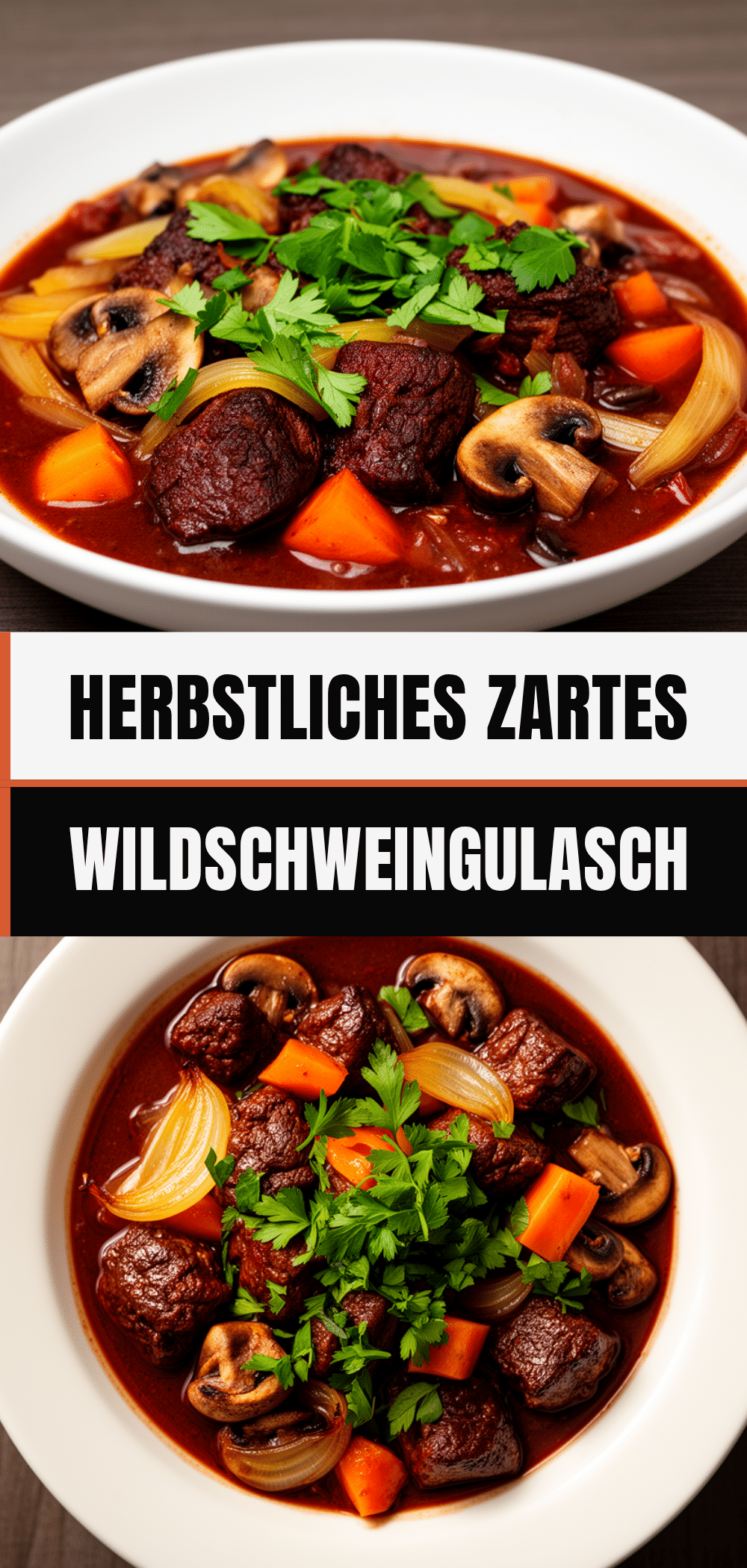 Herbstliches Wildschweingulasch: 5 einfache Rezepte 5 Wildschweingulasch recipe