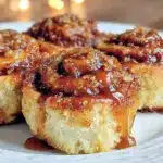 Zimtschnecken mit Karamell-Glasur - featured image