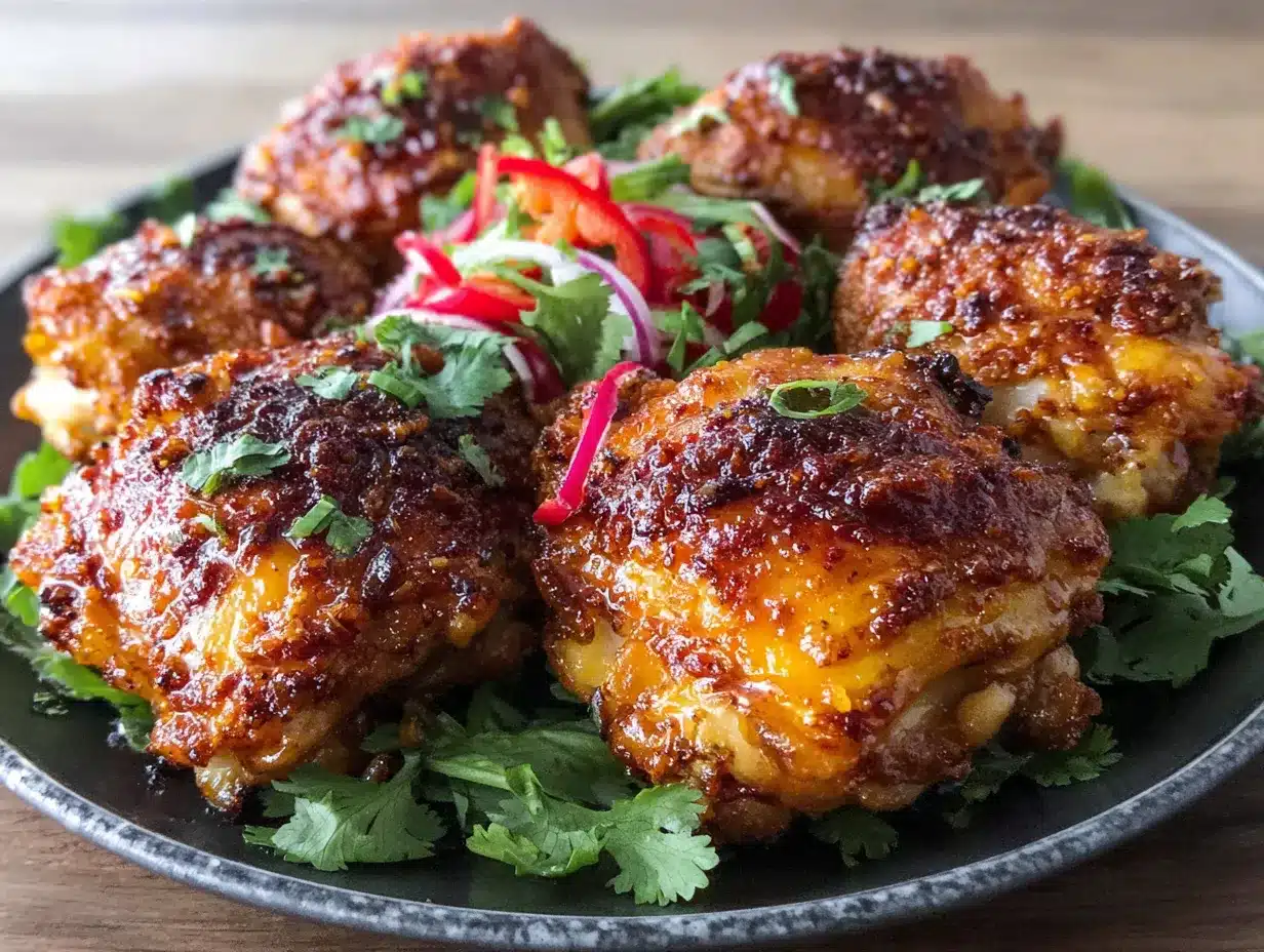 Airfryer Hähnchen mit Paprika-Kruste: Das perfekte, leichte Mittagessen 4 Airfryer Hähnchen mit Paprika-Kruste preparation steps