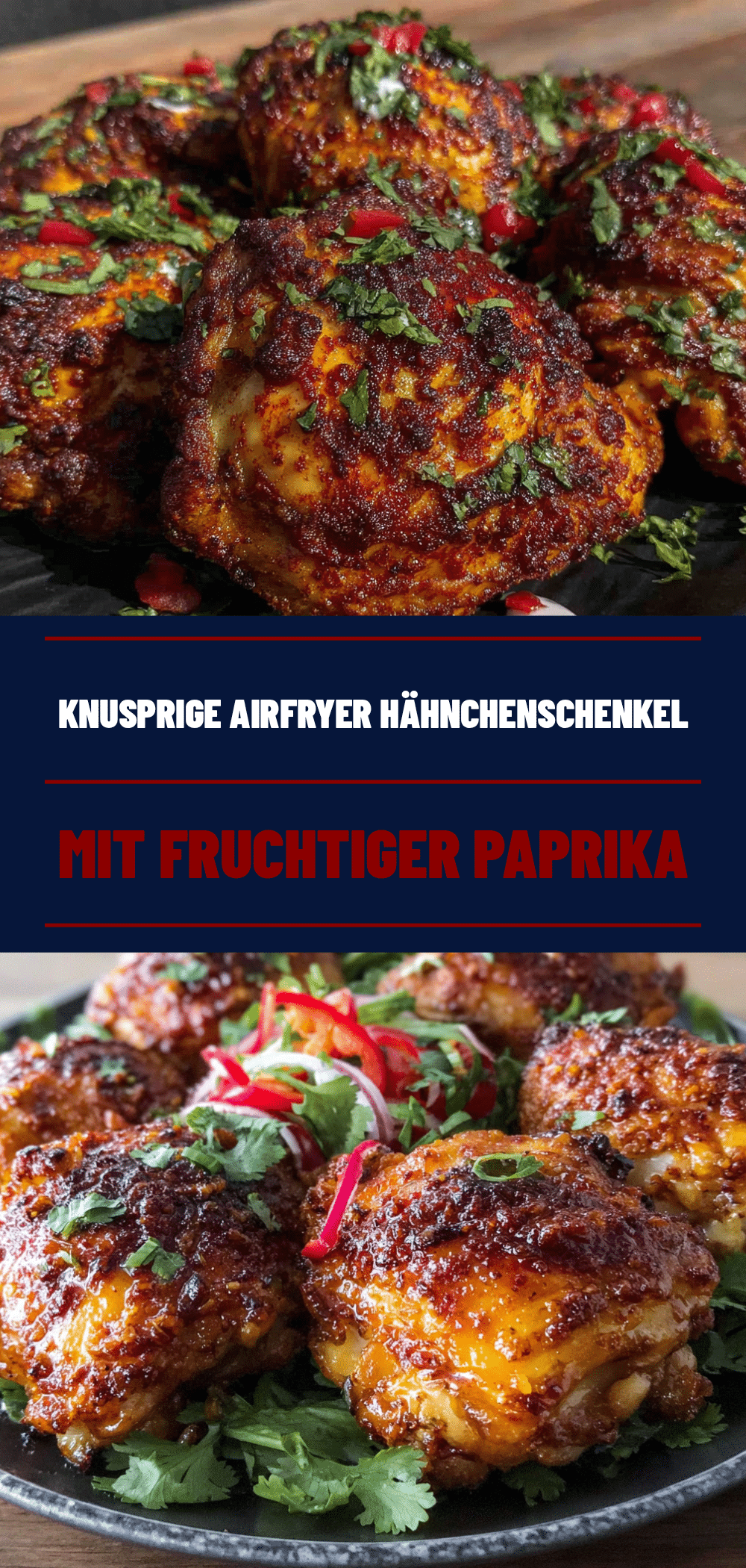 Airfryer Hähnchen mit Paprika-Kruste: Das perfekte, leichte Mittagessen 5 Airfryer Hähnchen mit Paprika-Kruste recipe