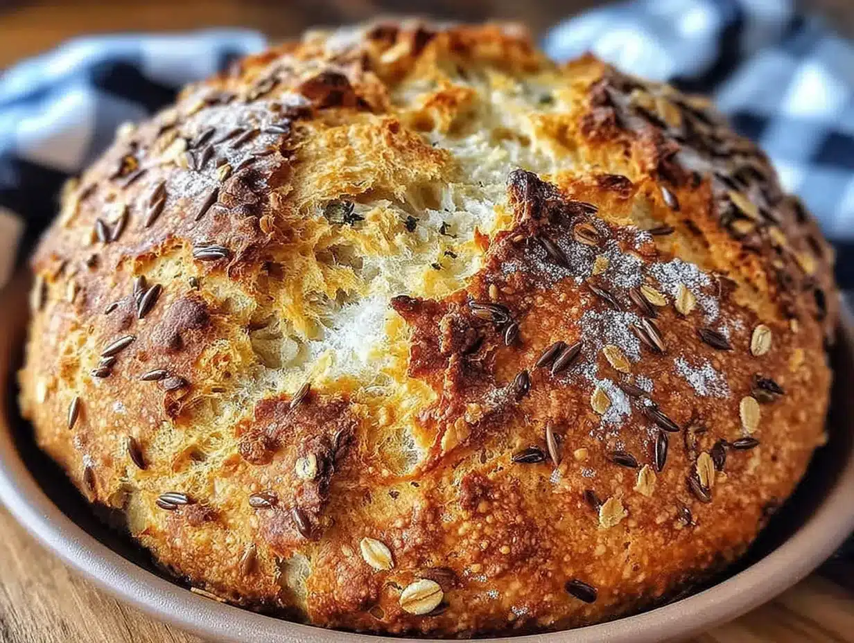 Glutenfreies Hafer-Leinsamen-Brot: Das perfekte Brot für Gäste 4 glutenfreies Hafer-Leinsamen-Brot preparation steps