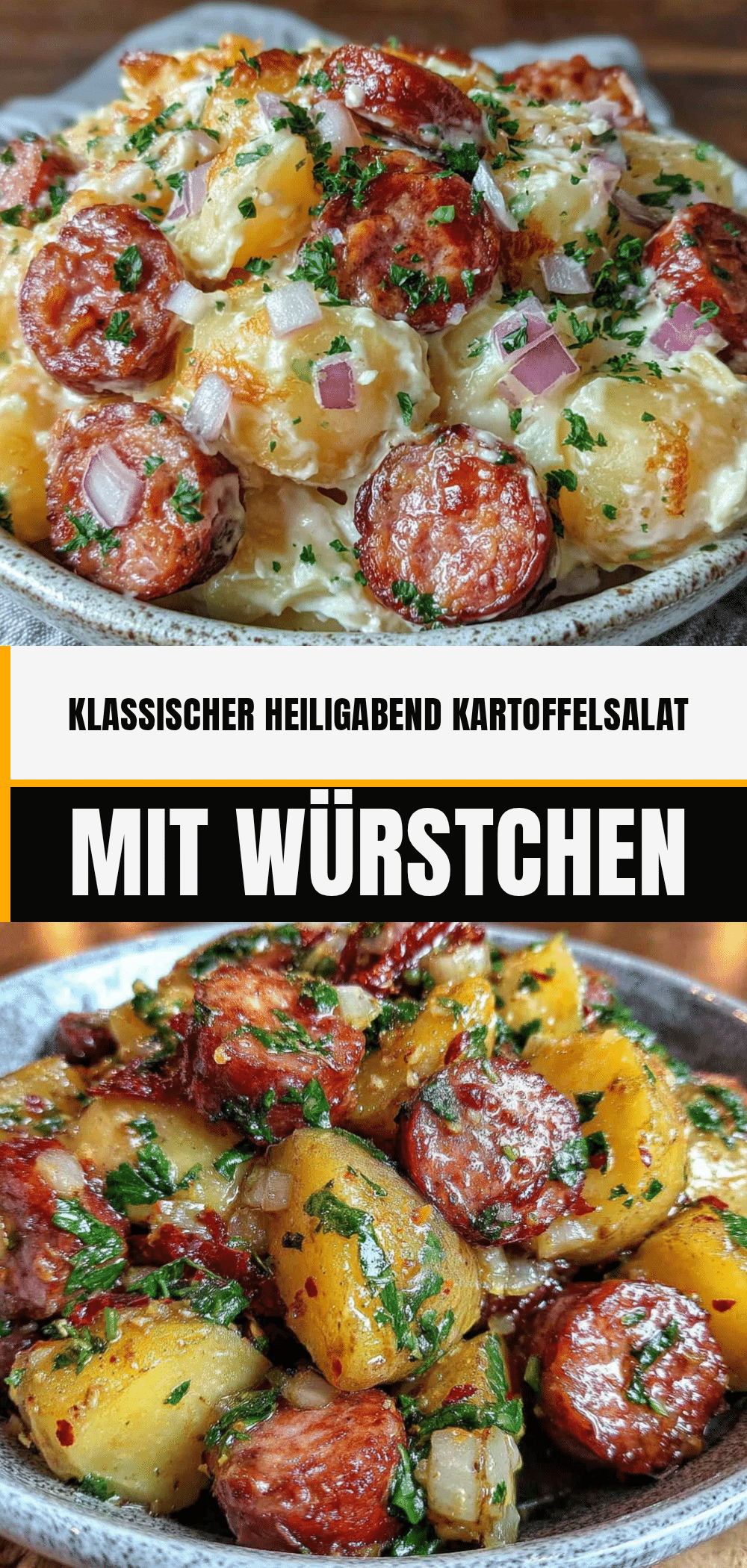 Heiligabend Kartoffelsalat mit Würstchen vom Grill: Perfekt & Einfach 5 Heiligabend Kartoffelsalat mit Würstchen vom Grill recipe