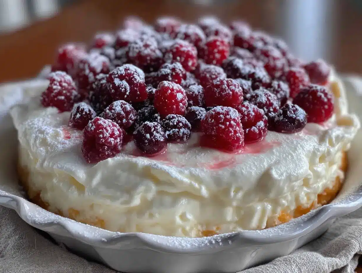 Himbeer Mascarpone Creme: Backen mit Kindern 4 Himbeer Mascarpone Creme preparation steps