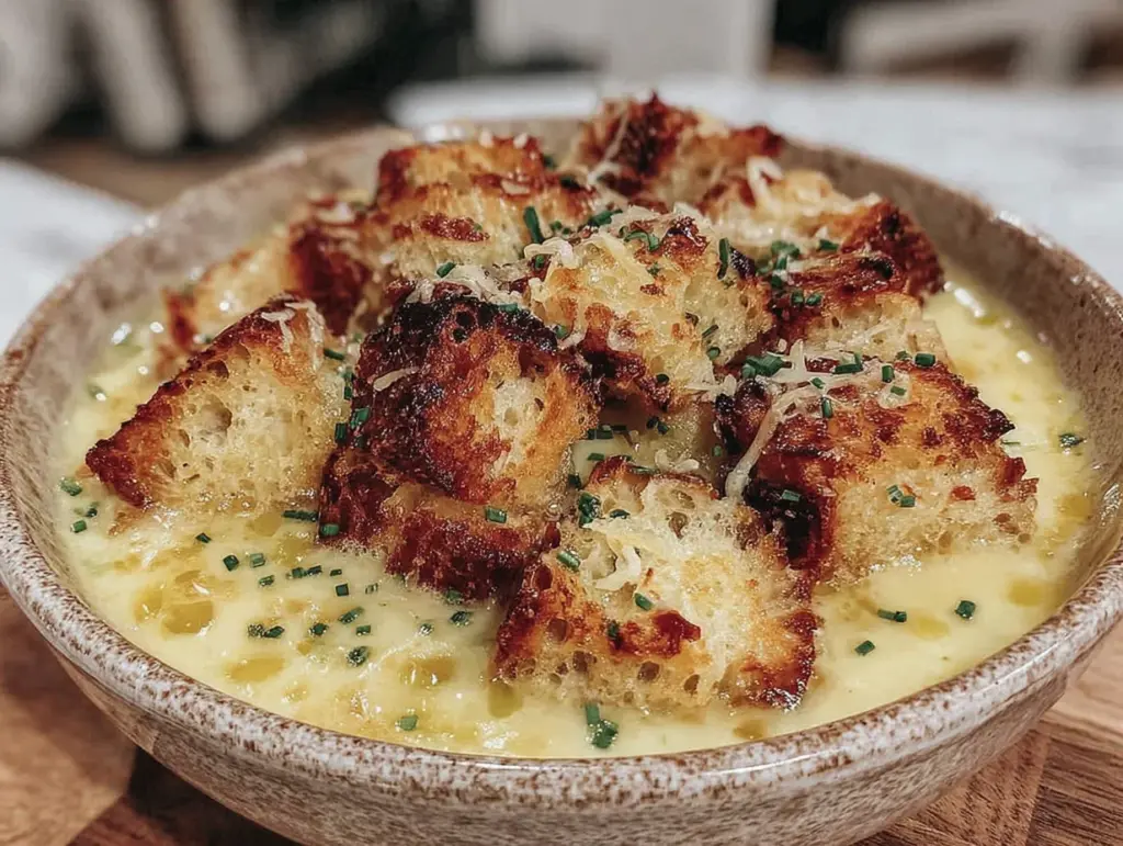Käse-Lauch-Suppe - featured image