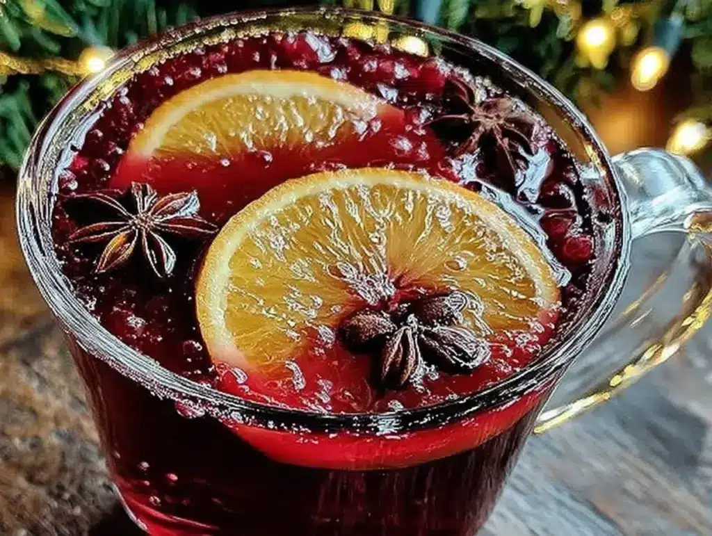 Klassischer Advents Glühwein mit Orange - featured image