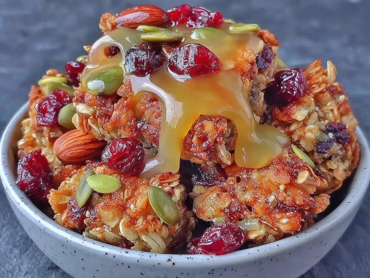 Knuspriges Granola mit Honig: Billig & in 20 Min 4 Knuspriges Granola mit Honig preparation steps