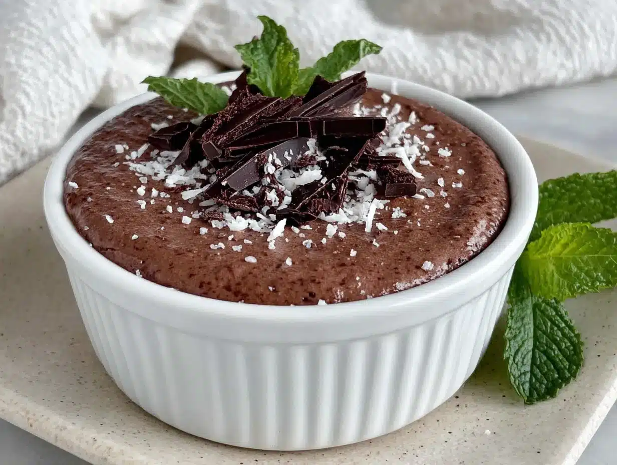 Laktosefreies Schoko-Mousse: Protein-Fuel in 10 Min 4 laktosefreies schoko-mousse preparation steps