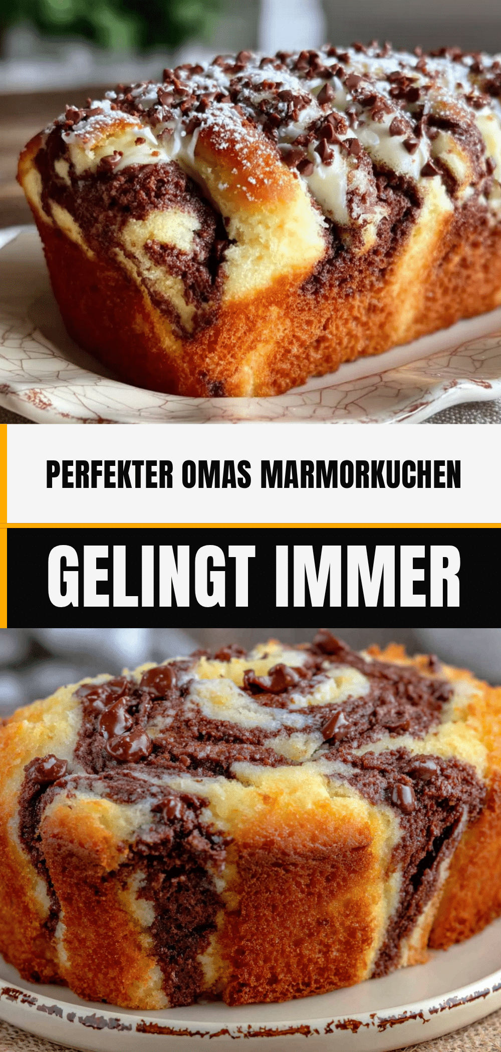 Omas Marmorkuchen: Immer perfekt mit Vanille & Schoko 5 Omas Marmorkuchen recipe
