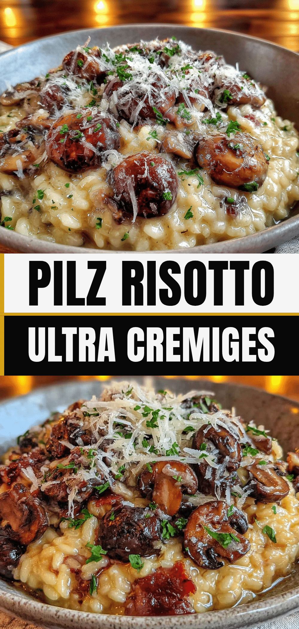 Thermomix Pilzrisotto: 4 Portionen Meal Prep 5 Thermomix Pilzrisotto recipe