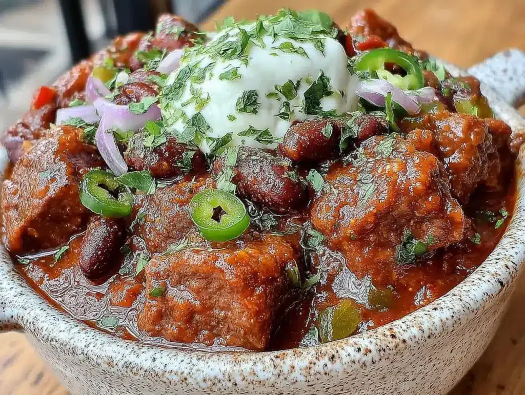 Traditionelles Chili con Carne - featured image