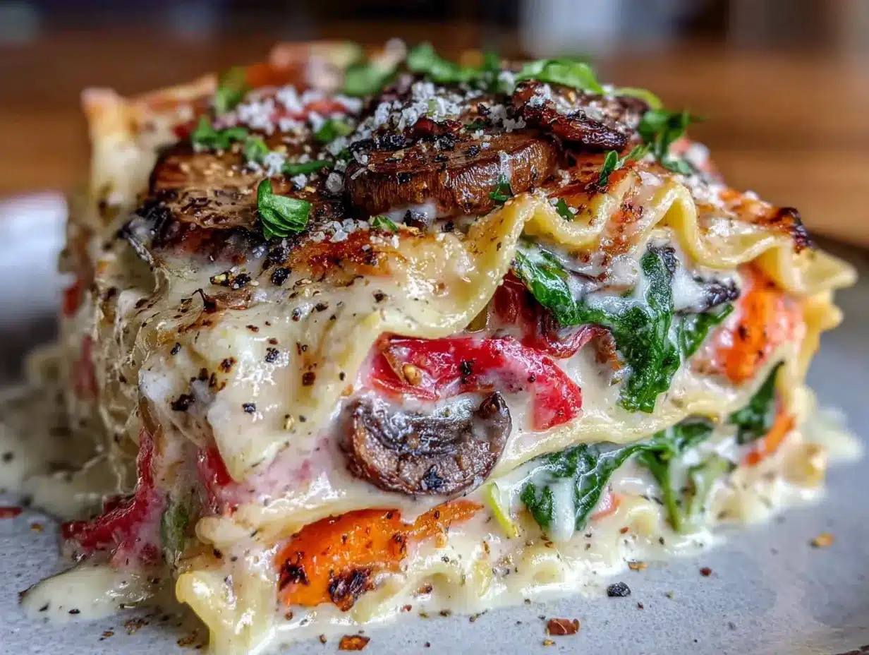 Vegane Gemüse-Lasagne: 5 Schritte zum besten Saison-Gericht 4 vegane Gemüse-Lasagne preparation steps
