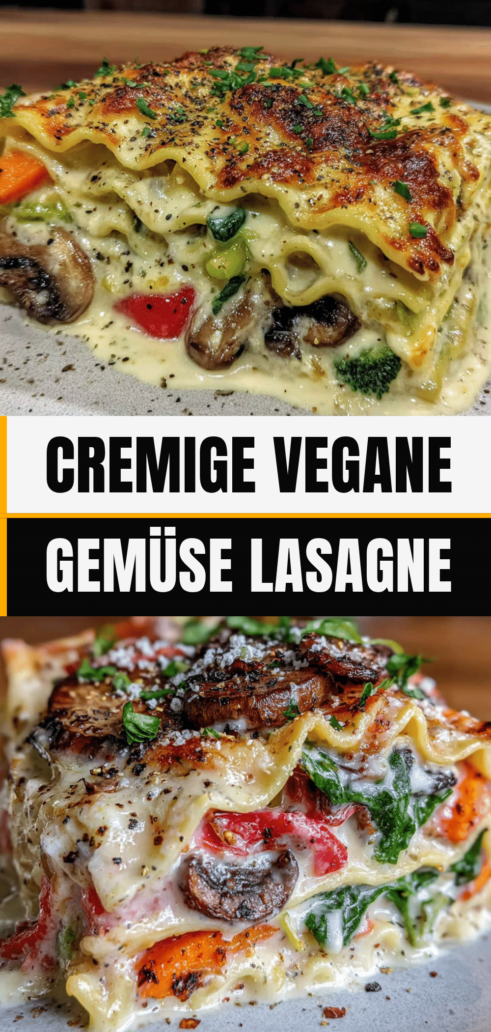 Vegane Gemüse-Lasagne: 5 Schritte zum besten Saison-Gericht 5 vegane Gemüse-Lasagne recipe