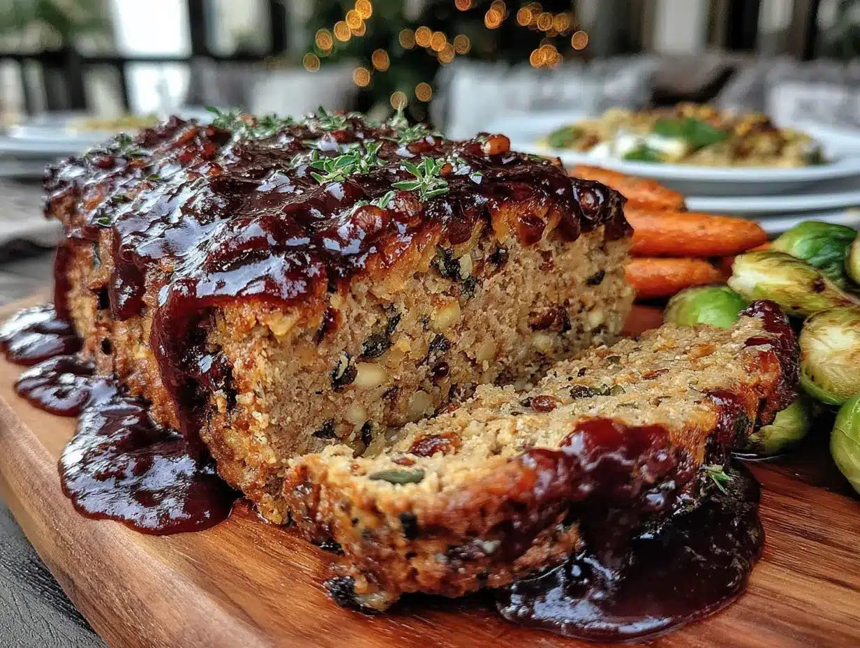 Vegetarischer Kürbisbraten: 1 Portion, kein teurer Einkauf 4 Vegetarischer Kürbisbraten preparation steps
