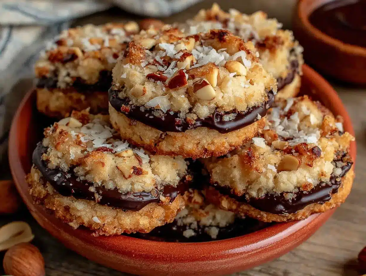 Weihnachts-Plätzchen: Der eine Trick für mürben Haselnuss-Schoko-Teig 4 Weihnachts-Plätzchen preparation steps